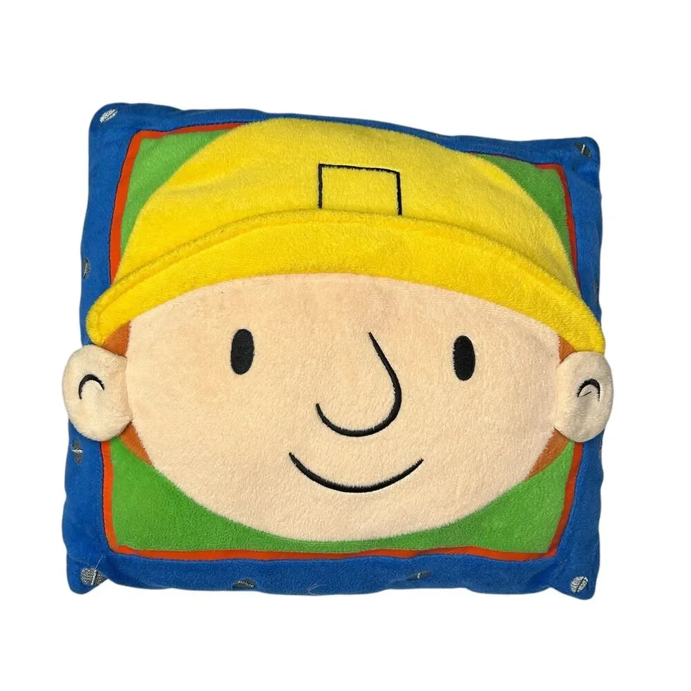 Y2k 2000s Bob the builder pillow